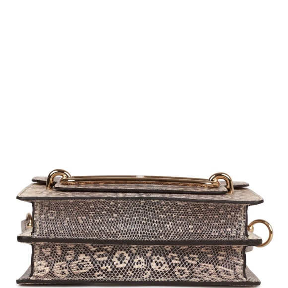 HERMÈS Mini Sac Roulis Ombre Lizard Salvatore Gold Hardware NWT - Picture 9 of 11